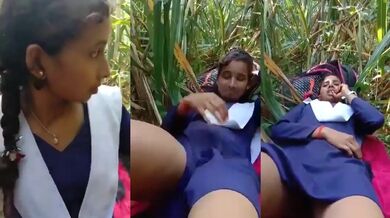 UP College Girl Fucking Corn Farm Viral