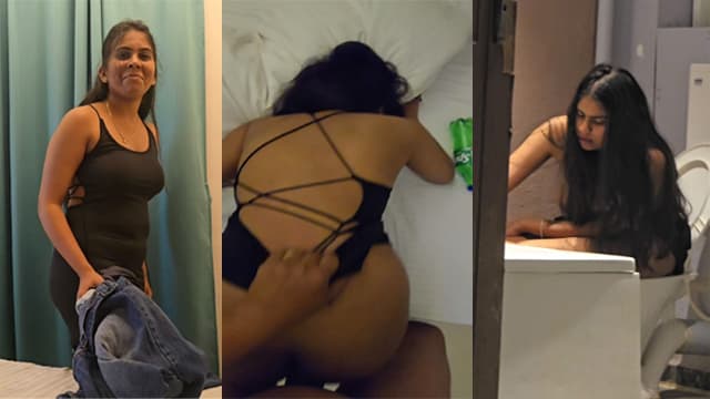 Indian Horny Girl Smoking Giving Blowjob And Hard Fucking Video HD