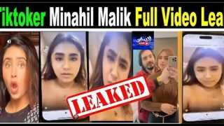 Pakistani TikToker Minahil Malik Sex MMS Viral